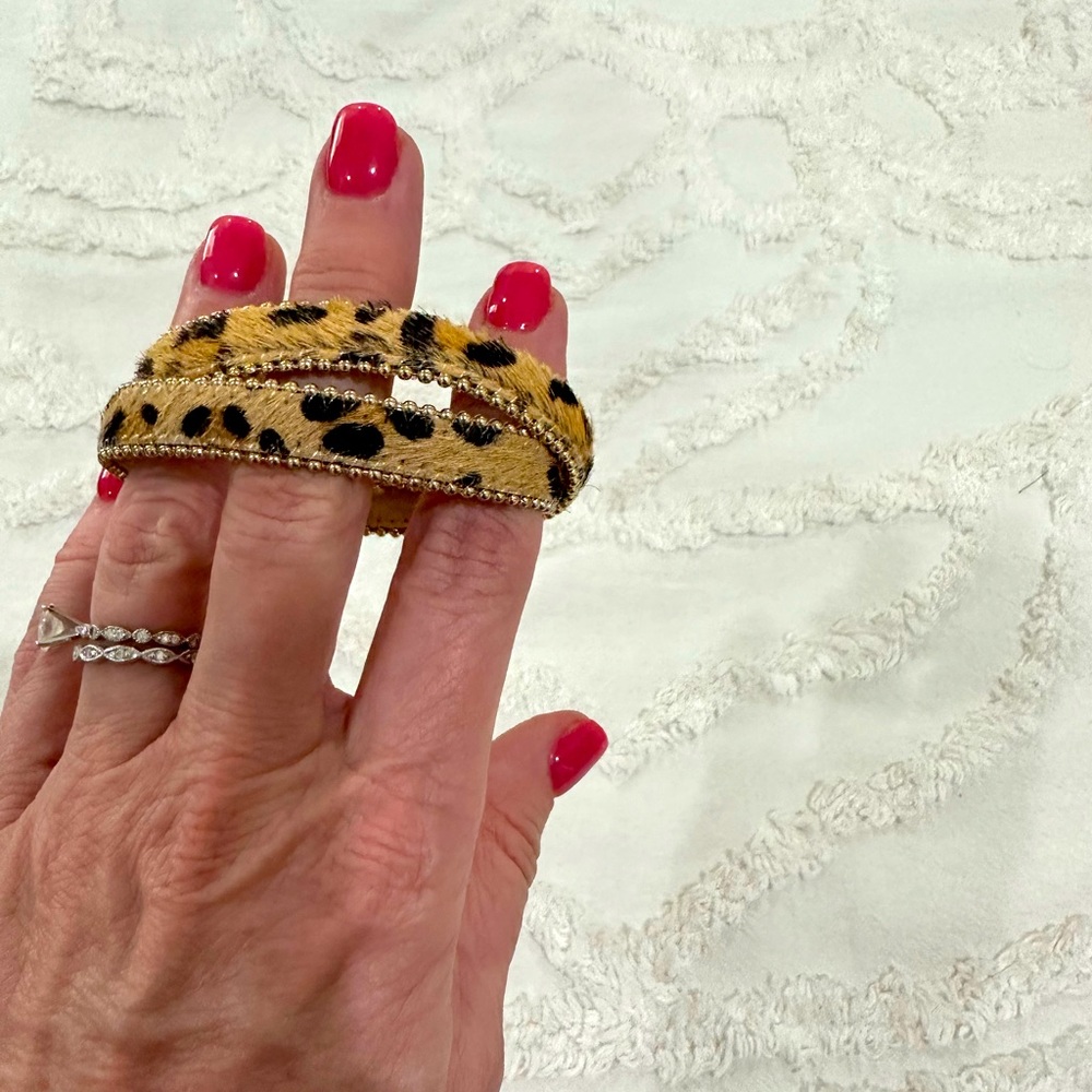 Leopard bracelet